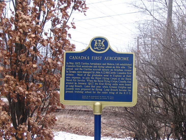 Photo 1 Historical Plaque During the 1950s, the Toronto Township was growing rapidly and the Council wanted the land for industrial development and public purposes such as a sewage and water plants
