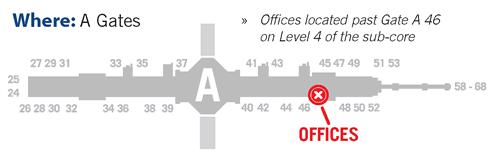 AIRPORT SECURITY BADGING OFFICES Both locations are closed every third Thursday of the mo