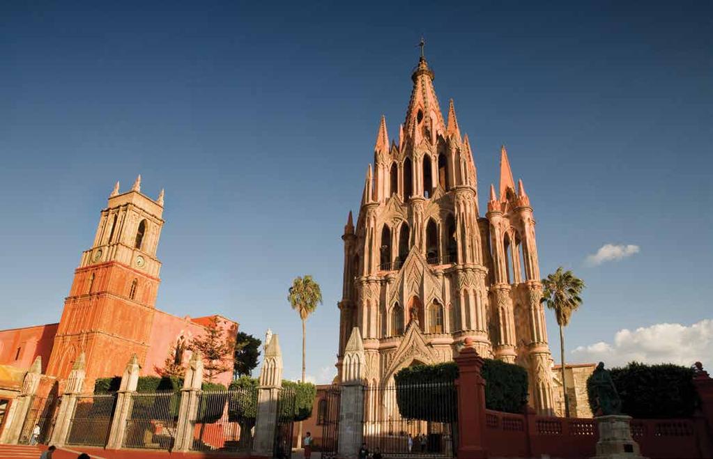 SAN MIGUEL DE ALLENDE On November 13, 2013, San Miguel de Allende, one of the most charming and charismatic places in Guanajuato, was recognized by Condé Nast Traveler as the best city in the world