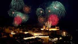 Monaco Evening Fireworks Exciting Events Year-Round: - International Circus Festival (January/February) - Spring Arts Festival (April/May) -