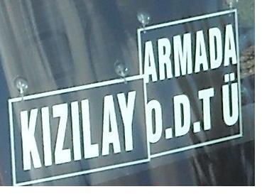 ODTU (University) KIZILAY (city center) ODTU ASTI (main bus station) ULUS (old city center) ODTU AYRANCI You pay the fee to the driver and one way is 2 TL Bus: There are two types of buses in Ankara