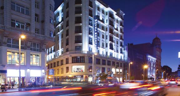 Spain Earlybirds - Madrid Madrid REGENTE HOTEL Ideally situated just a few steps from the Gran Via in the heart of the city centre.