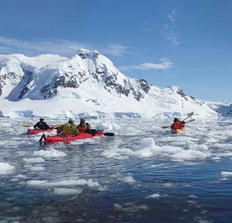 Walk among the kings in South Georgia; A. Bakker CHOOSE YOUR ADVENTURE Deepen your Antarctic experience by adding an adventure activity.