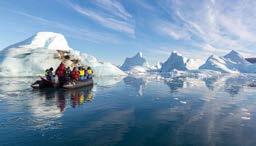 Photograph musk oxen and dazzling icebergs, kayak through fjords, climb to remote summits, and Zodiac cruise along crystalline waters. Arctic Circle Reykjavík The king of the Arctic; G.