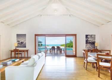 1 COMO Villa (280sq m / 3,014sq ft): This ocean-facing, three-bedroom luxury Caribbean villa offers outstanding views of the ocean