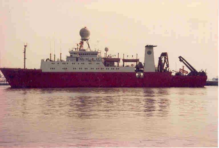 Research Vessel - ORV Sagar Kanya India s first modern research vessel built in 1983 100 m LOA. Modernised in 2006.