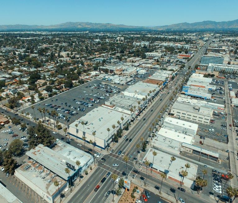 AREA OVERVIEW VAN NUYS, CA Van Nuys Ideally located in the heart of the San Fernando Valley, Van Nuys is home to one of the most dense and diverse populations in the region.