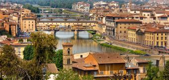 Though surprisingly small, Florence is laden with cultural attractions and charm.