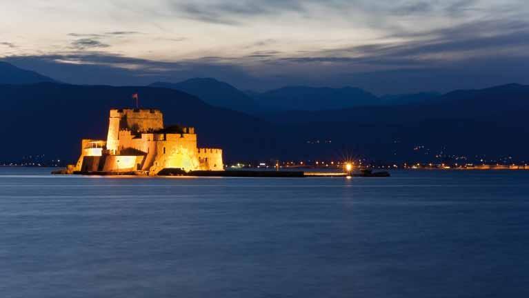 Meetings_6 Bourtzi Venetian fortress, Nafplio Rhodes Incentives Greece is a long time favourite