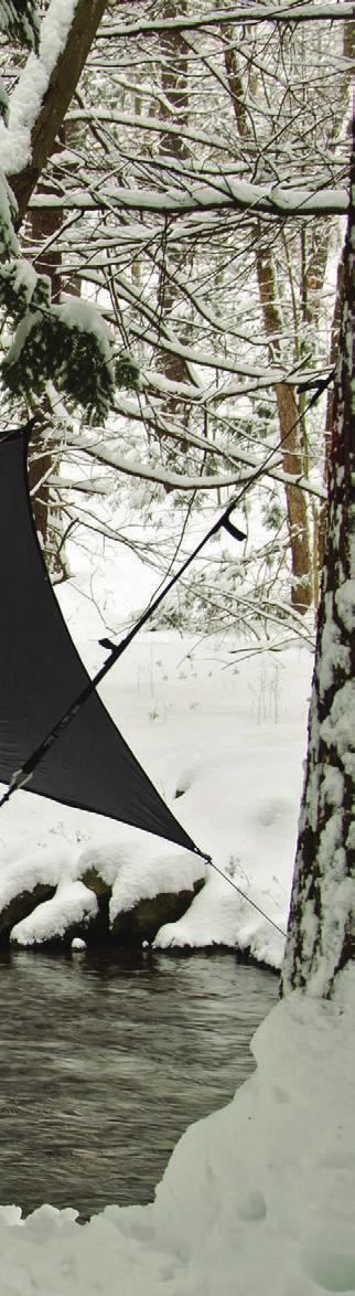 ProFly and ProFlyXL Rain Tarp THE PERFECT BALANCE. Want sound, foul-weather protection, but not looking for a bomb shelter? Step under the ProFly.