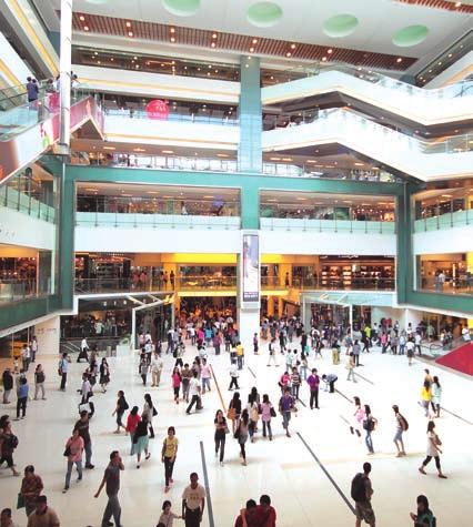 IFC Mall is a leader in high-end shopping.