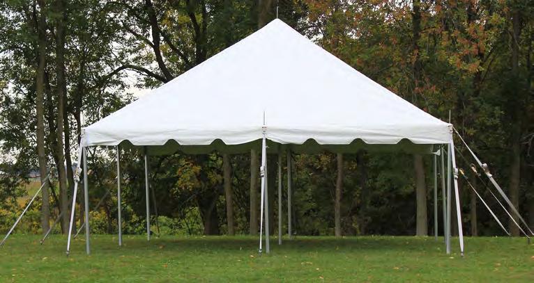 3 Celina s Classic Series Pole Tents are designed to be applicable to all types of events, due to the simple