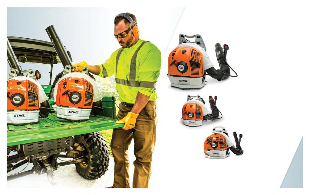 STIHL BLOWERS BR 600 BACKPACK BLOWER» Powerful and fuel-efficient, low-emission engine» Includes high-quality, durable harness with dual adjustments 499 95 BR 700 BACKPACK BLOWER 549 95» The biggest,