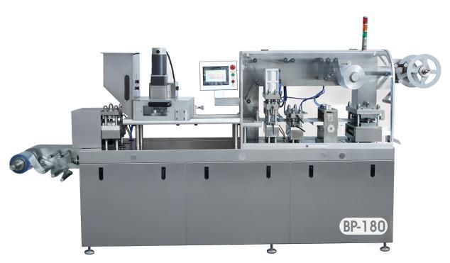 BP-180 Blister Packing Machine Flat platen type forming and sealing, constant sealing pressureand temperature ensure a
