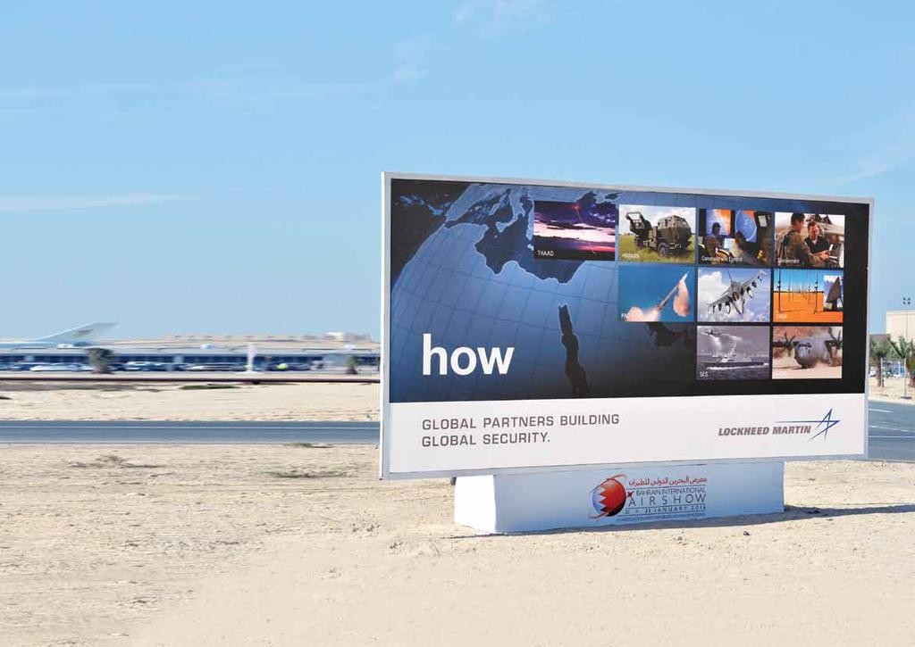 BRAND ENHANCEMENT Whether you are an exhibiting company or non-aerospace corporate, the sponsorship, promotional and advertising packages available at the Bahrain International Airshow provide a
