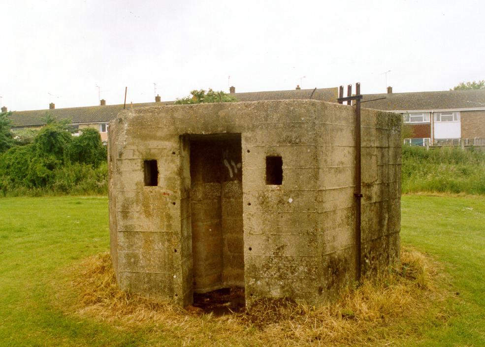 The defence works - There is little evidence of Site 1 today other than for two surviving pillboxes [UORNs 439 and 440].
