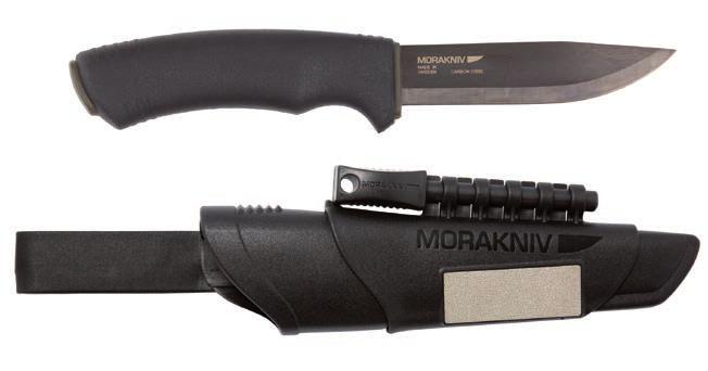 The handle has a high-friction grip that ensures that the knife always lies safely in your hand.