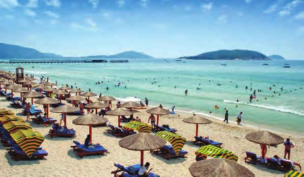 China Beaches Direct flights to Sanya with China Eastern, Shanghai Airlines, Juneyao Airlines, China Southern, Sichuan Airlines Flight duration approximately 3 hours 30 minutes Ferry from Hong Kong