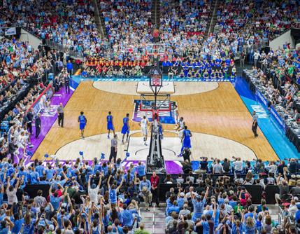 North Carolina State University was the official host institution for the NCAA Men s Basketball Championship First and Second Rounds; attendance at