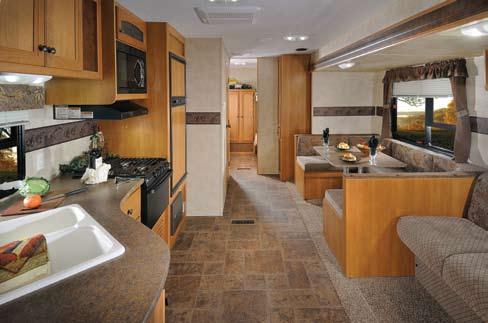 Shown here is the Hideout 31 BHS which is a great family bunk unit.