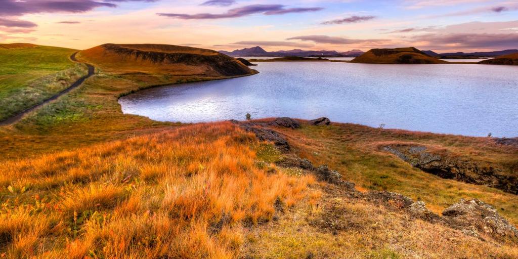 9 Days Starts/Ends: Reykjavik SUMMER TOUR: Complete a circle of Iceland seeing the beautiful everchanging countryside of mountains, volcanoes, glaciers, hot springs & waterfalls.