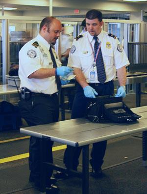 remember TSA has the right to ask you to open your bag for hand inspection if the x-ray is unclear DO NOT make any jokes about carrying bombs, weapons, or being a terrorist- you WILL get arrested!
