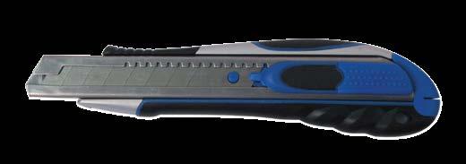 PERSONNA INNOVATION Auto Retract Snap Off Knives TPR grip for better control Metal track and body Special design