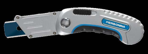 PERSONNA INNOVATION Folding Carpet Knife Locking design holds blade securely Suitable for both left and right handed use Designed for quick