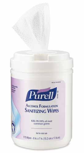 Canister PURELL ES Everywhere System base + refill PURELL Advanced Instant Hand Sanitizer Foam 1200 ml Refill 1905-02 2 1920-04, 1928-04 700 ml Refill 1305-03 3 1320-04, 1328-04 Use with 1200 ml