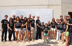 Mery and Ariel Croitorescu visited Yad Vashem on the occasion of the bar mitzvah of their