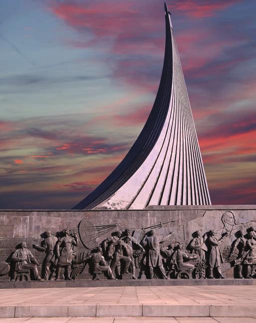 Explore every day Conquerors of Space Monument, Moscow, Russia Moscow 7 During any season, any hour of