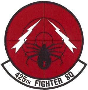425th Fighter Squadron Lineage. Constituted as 425th Night Fighter Squadron on 23 November 1943. Activated on 1 December 1943. Inactivated on 25 August 1947.