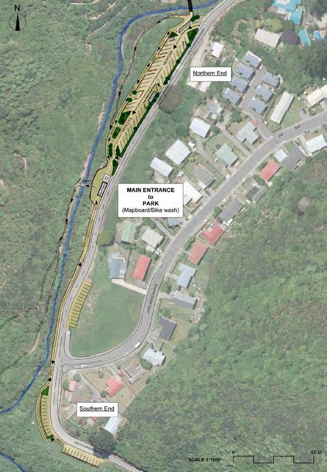 28 Makara Peak Mountain Bike Park Master Plan Figure 14: Aerial of