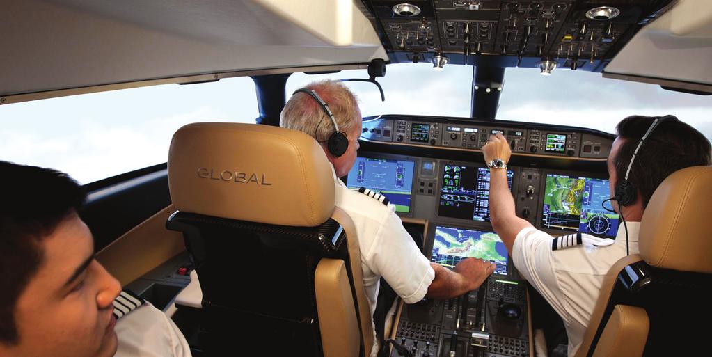 A Flight Deck with Vision Creating a game-changing aircraft requires innovation and forward-looking technology.