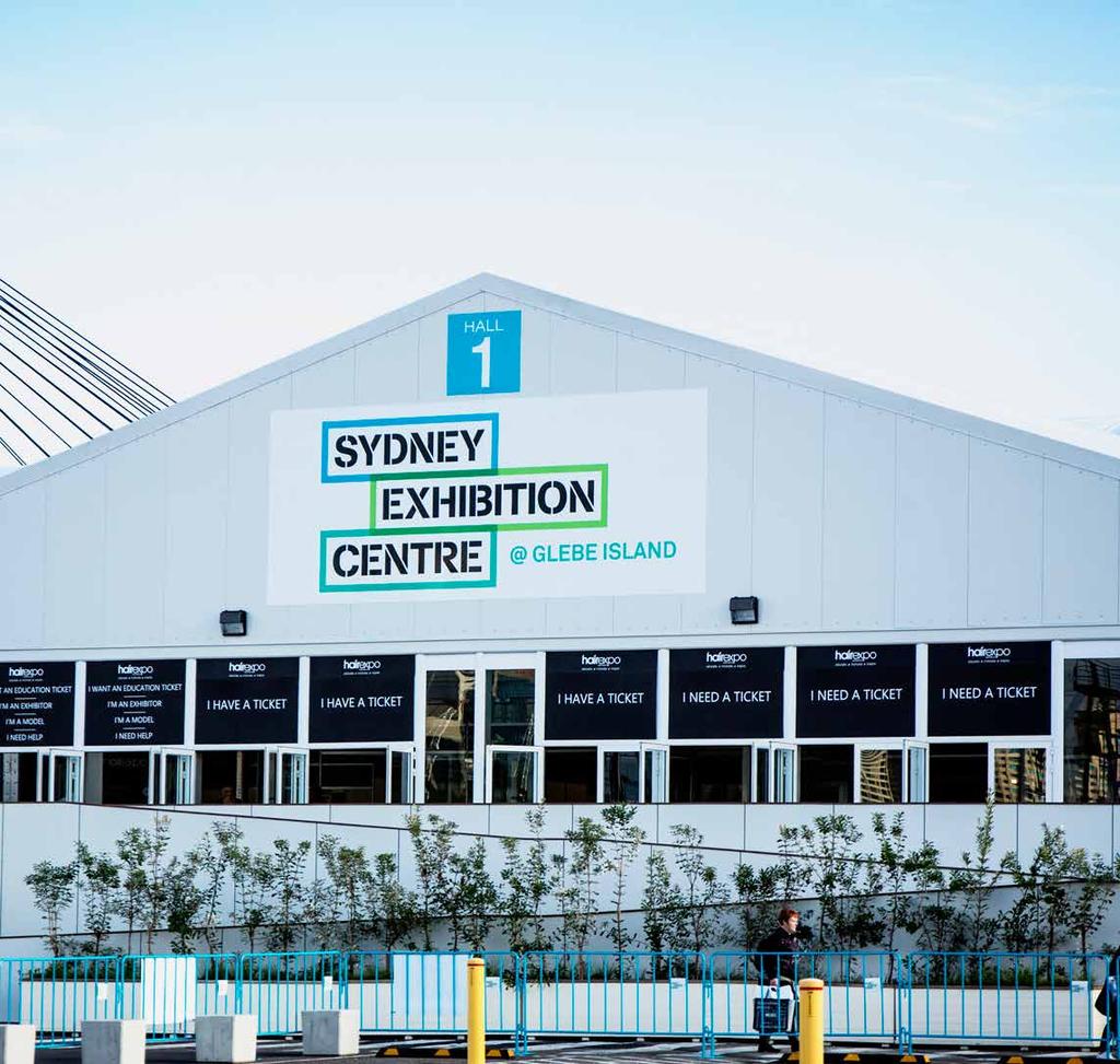 SYDNEY EXHIBITION CENTRE, GLEB ISLAND ZOOM ON SEMI- PERMANENT VENUES According to your needs, we can create a semi-permanent venue from design to facility operations by offering a fully integrated