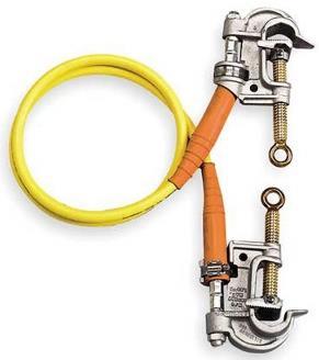 SALISBURY GROUNDING EQUIPMENT GROUNDING EQUIPMENT SPECIFYING ASSEMBLIES HOW TO SPECIFY TEMPORARY PROTECTIVE GROUNDING ASSEMBLIES: A grounding assembly in its basic form consists of two clamps, one
