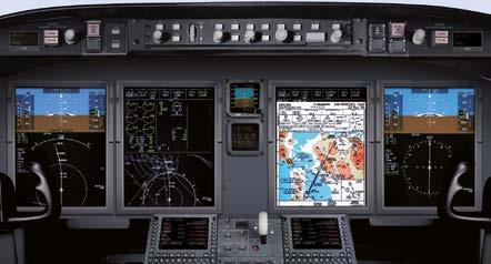 displays for improved Cockpit Resource Management (CRM) and systems awareness Next generation mode awareness and automation Four 14.