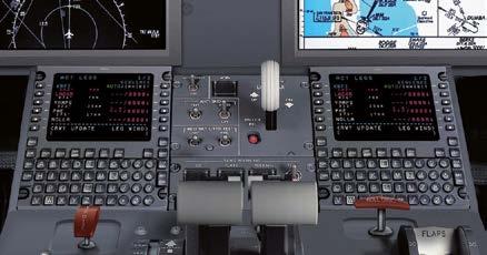 Avionics EASy redefines the Flight Management System (FMS) EASy: Eyes-Up Pro Line 21 Advanced: Eyes-Down Photo Bombardier Flight