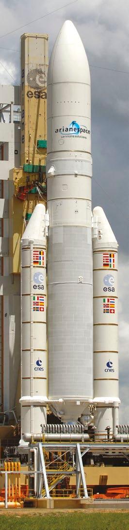 ARIANE 5: A STRATEGIC LAUNCH FOR TWO GREAT NATIONS IN THE SOUTHERN HEMISPHERE, AUSTRALIA AND ARGENTINA On its ninth launch of 2015 from the Guiana Space Center in French Guiana and the fifth Ariane 5