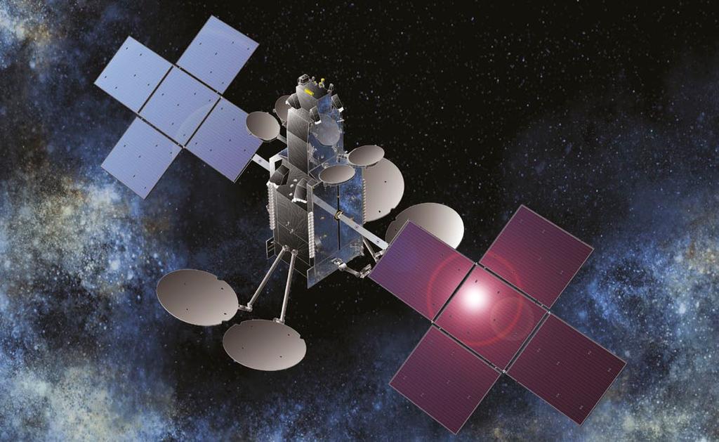 Sky Muster Customer nbn Prime contractor SSL Mission High-speed broadband services Mass 6,440 kg at liftoff Stabilization 3 axis Dimensions 8.5 x 3 x 3.