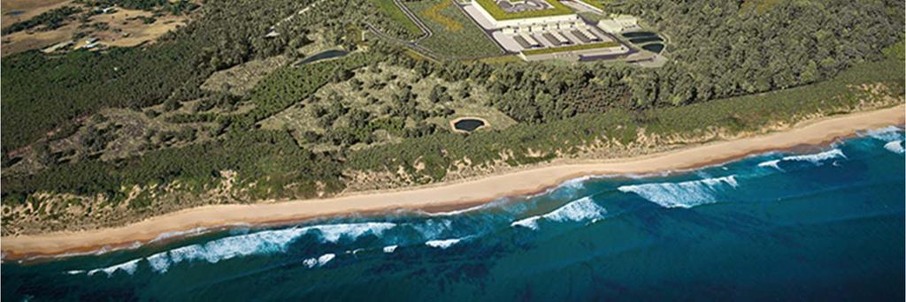 Thiess, Macquarie 30 year concession Build-Operate-Maintain: desalination plant, the