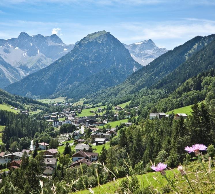 Brand is known as one of the most beautiful valley end of the Eastern Alps where tourism began already at the end of the 19 th century with the ascent of Schesaplana, the highest mountain in the