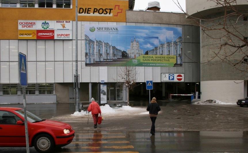 Silvretta Parking Opposite Davos Platz Train Station