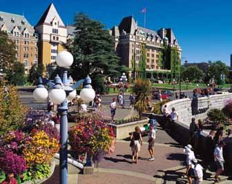 Canada s West 12 Days June 10, July 8, 2016 Victoria, BC Banff, AB Snow capped mountains, crystal blue lakes, towering old growth rainforests this is Western Canada at its finest.
