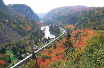 Your adventure includes travel by deluxe motorcoach, rail and ferry, all of which showcase the rugged beauty of the Canadian Shield.