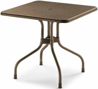 00 7218/Bronze Olimpo Table nodised Legs 160x90cm Olimpo Table nodised Legs 160x90cm Colour