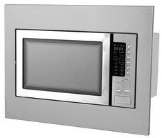 ELECTRICL PPLINCES INTEGRTED OVENS & MICROWVES Integrated Microwave Oven - Black Product Specification: Black with stainless silver