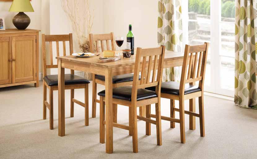Coxmoor Dining Solid Oak with Oiled Finish Coxmoor