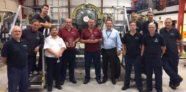 Vector Aerospace recognized by Rolls-Royce for C-130J/AE 2100 QEC nacelle support Vector Aerospace s UK team has been presented with two awards from Rolls-Royce for its responsive, high-quality