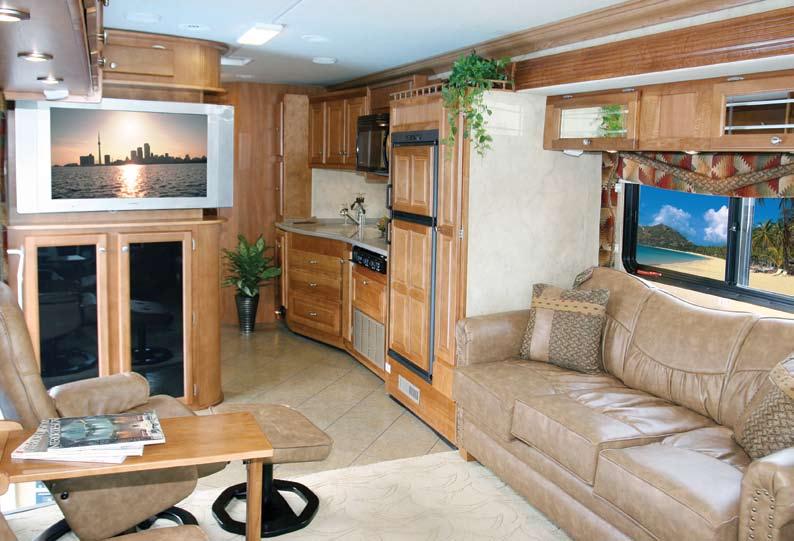 Three-Zone Living... Gulf Stream is bustling with enthusiasm as we usher in a new age of RV comfort. Our innovative Three-Zone living concept is revolutionary.
